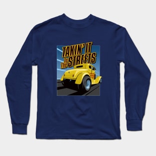 Takin' it to the streets - yellow Long Sleeve T-Shirt